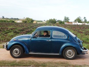 Mujica e seu Fusca: sem ABS, sem airbags....