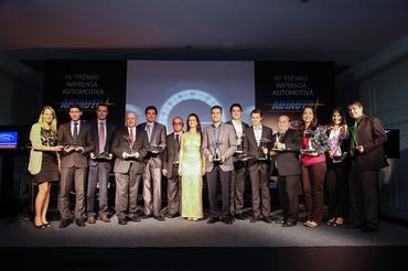 Os vencedores de 2014 do Prêmio ABIAUTO.