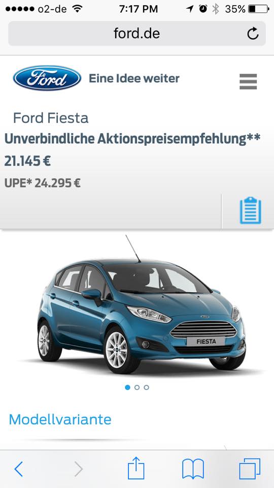 Na Alemanha, esse carro custa o equivalente a R$ 86.781.