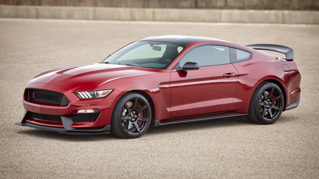 2017 Ford Shelby GT350R in Ruby Red Metallic