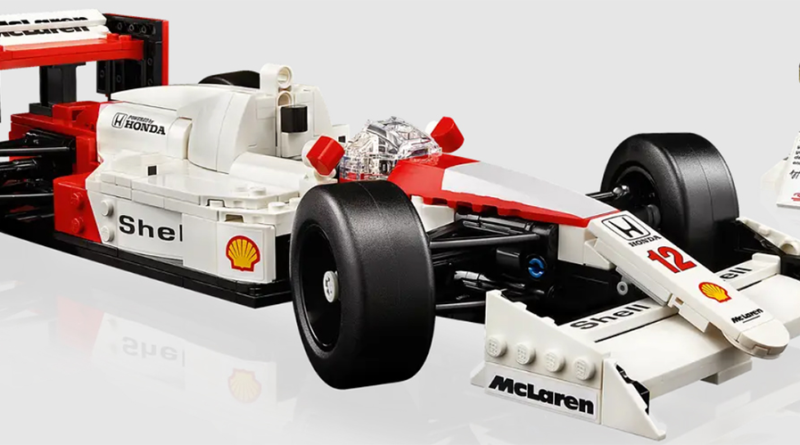 LEGO recria McLaren de Ayrton Senna