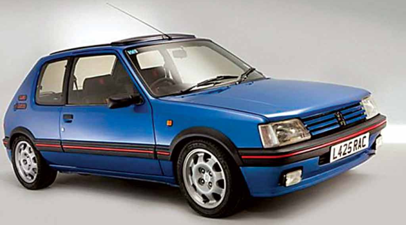 OS 40 anos do Peugeot 205 GTi